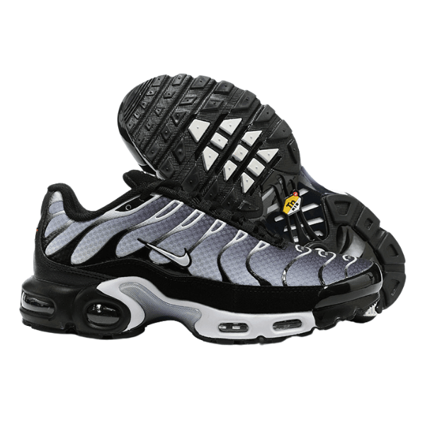 Nike Air Max Plus TN Branca, Prata e Preta