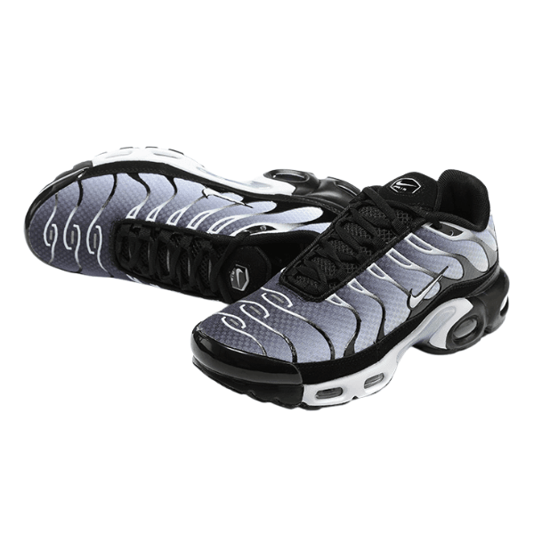 Nike Air Max Plus TN Branca, Prata e Preta