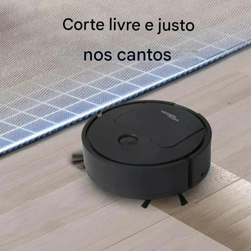 Mini robô inteligente varredor doméstico