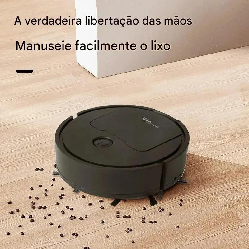 Mini robô inteligente varredor doméstico